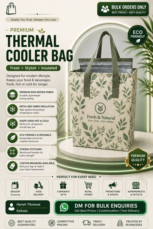 CUSTOMISED THERMAL COOLER BAGS
